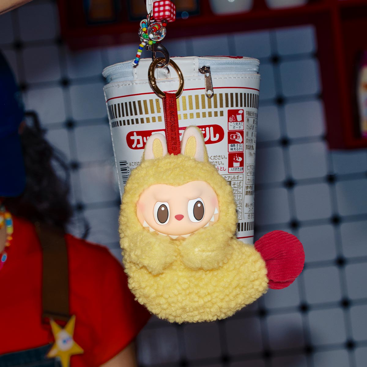 THE MONSTERS Wacky Mart Series-Earphone Case Plush