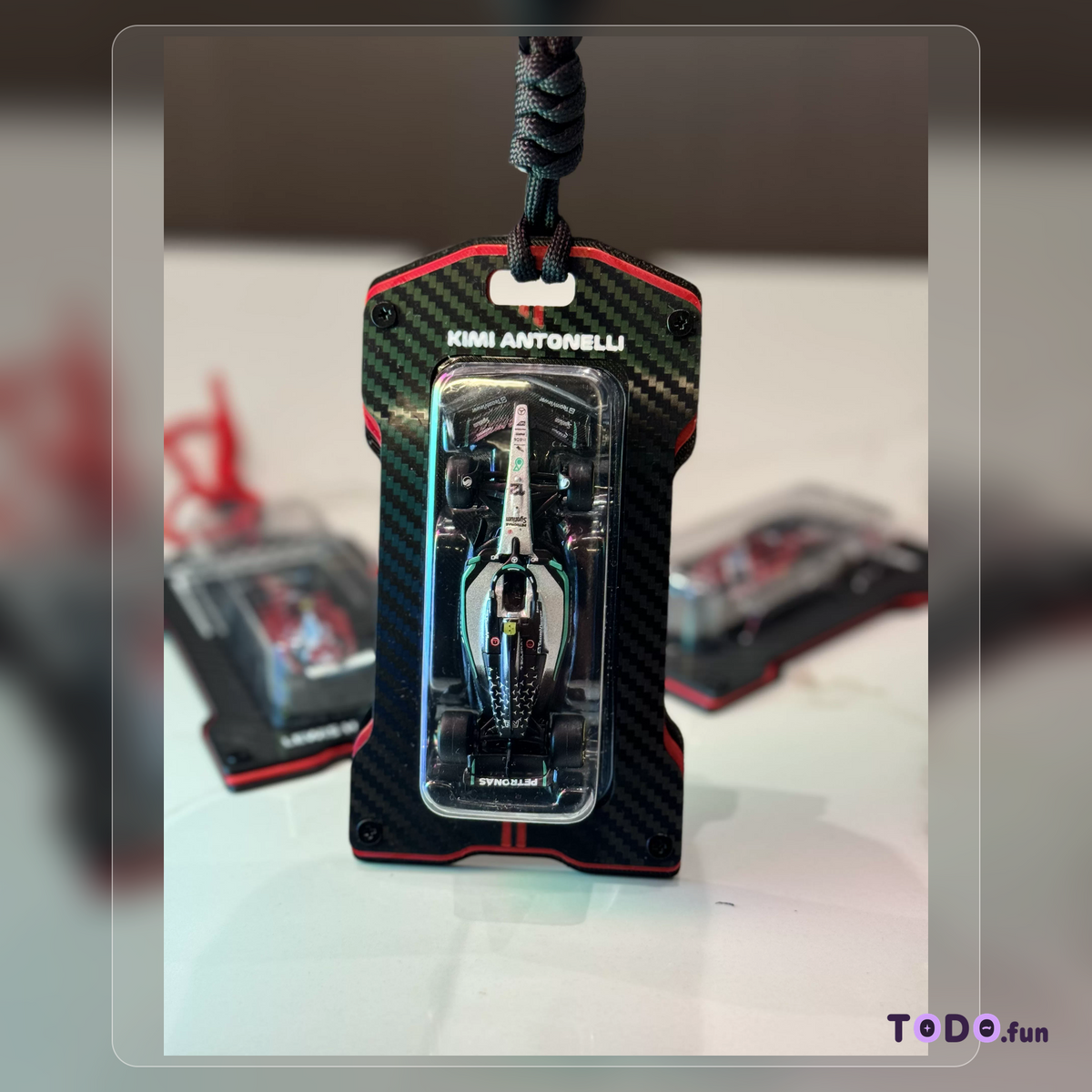 1:64 Race Car Display Charm & Stand