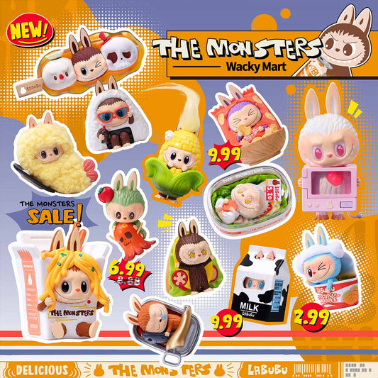 THE MONSTERS Wacky Mart Series Blind Box Figures