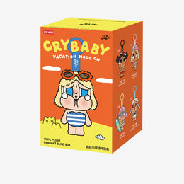 CRYBABY Vacation Mode On Series-Vinyl Plush Pendant Blind Box - Figure 175612