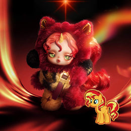SKULLPANDA × My Little Pony Series Plush Doll Pendant - Secret Figure