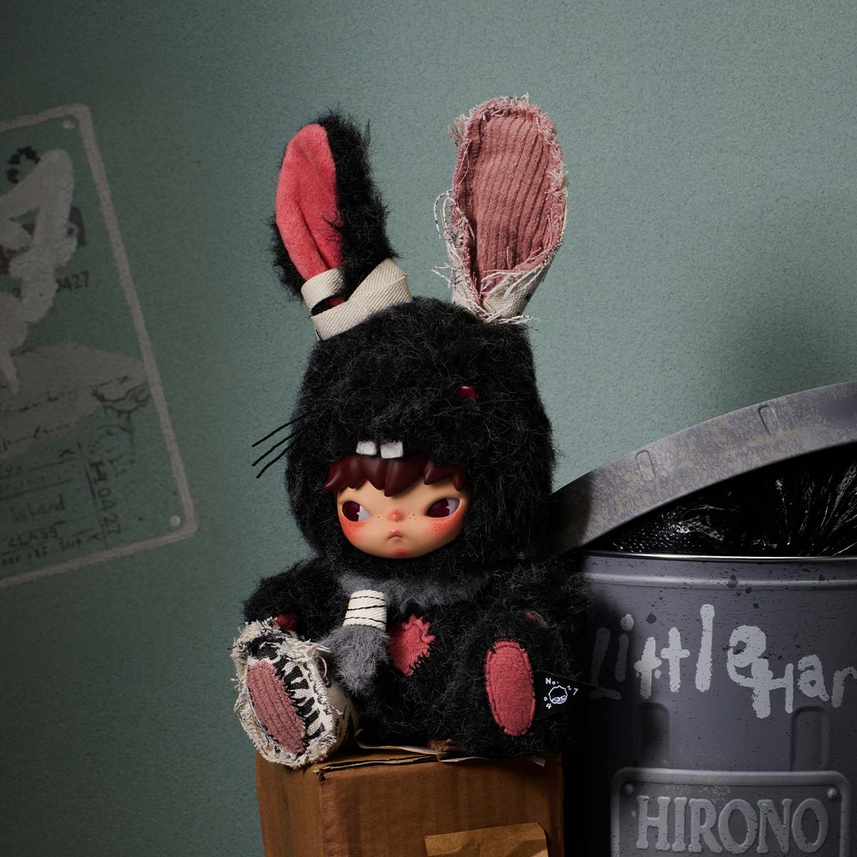 Hirono Little Hare Plush Doll Pendant - Figure 173406