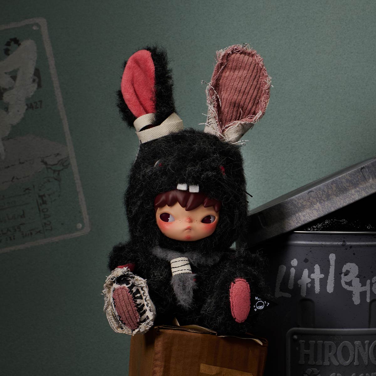 Hirono Little Hare Plush Doll Pendant - Figure 173406