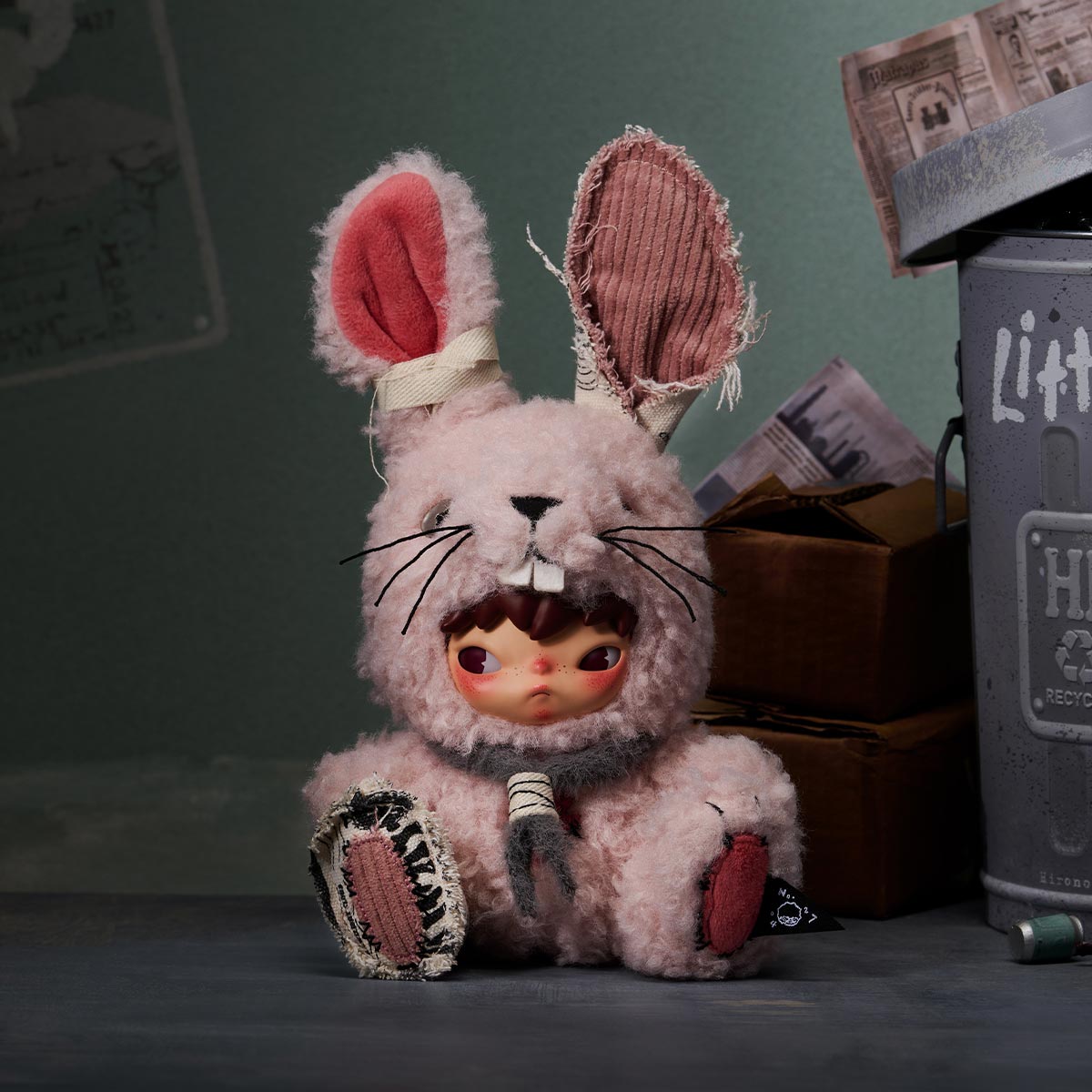 Hirono Little Hare Plush Doll Pendant - Figure 173407