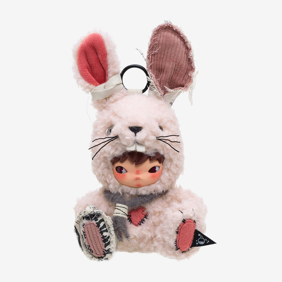 Hirono Little Hare Plush Doll Pendant - Figure 173407 blind box collectible