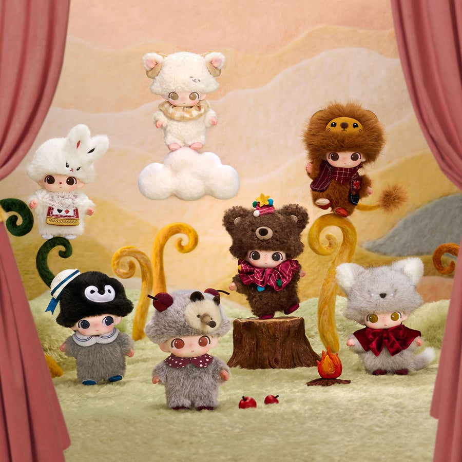 DIMOO The Secret Theatre Club Series - Vinyl Plush Pendant Blind Box - Secret Figure blind box collectible