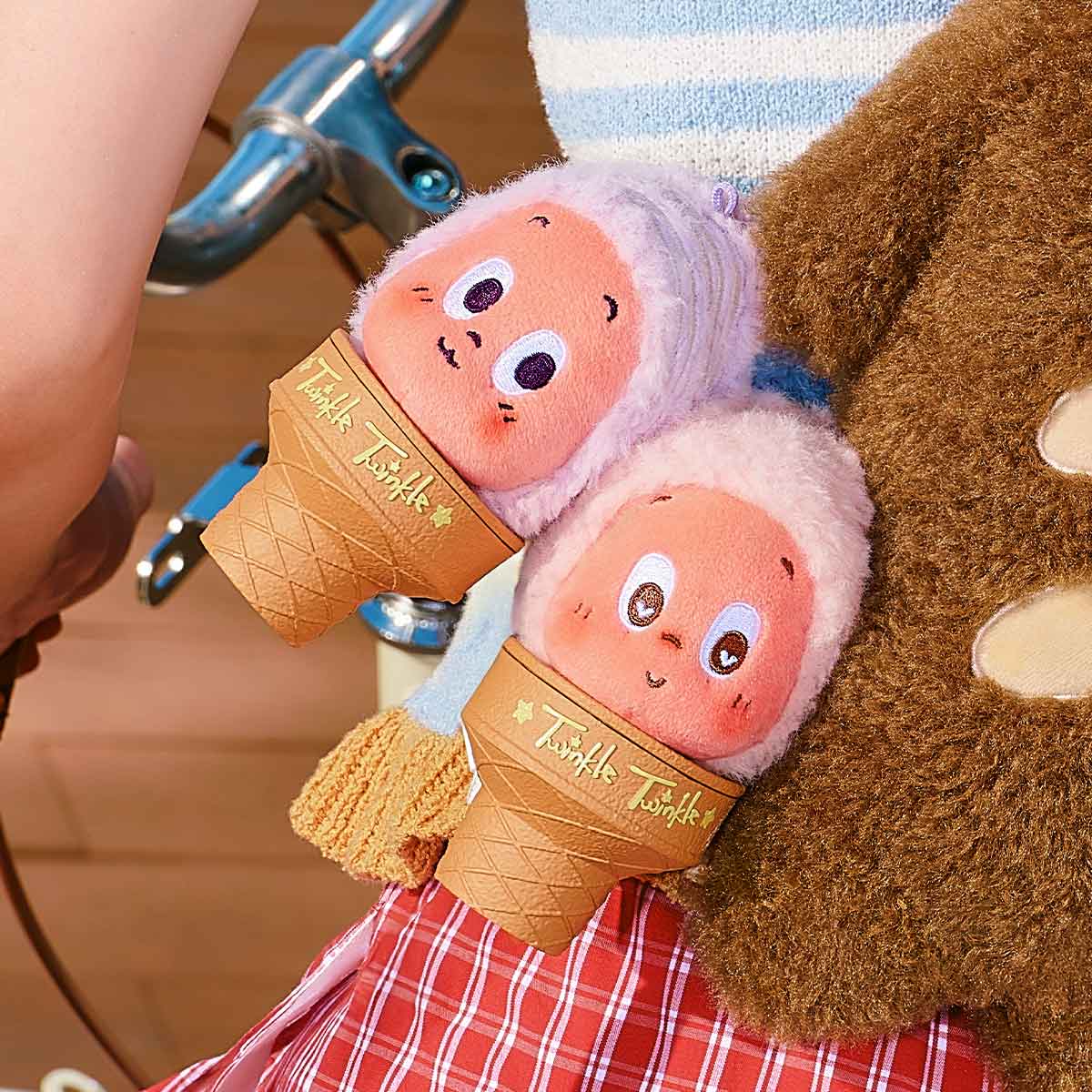 MOON GELATO Series-Ice Cream Plush Pendant Blind Box (Overseas Ver.) - Figure 173415