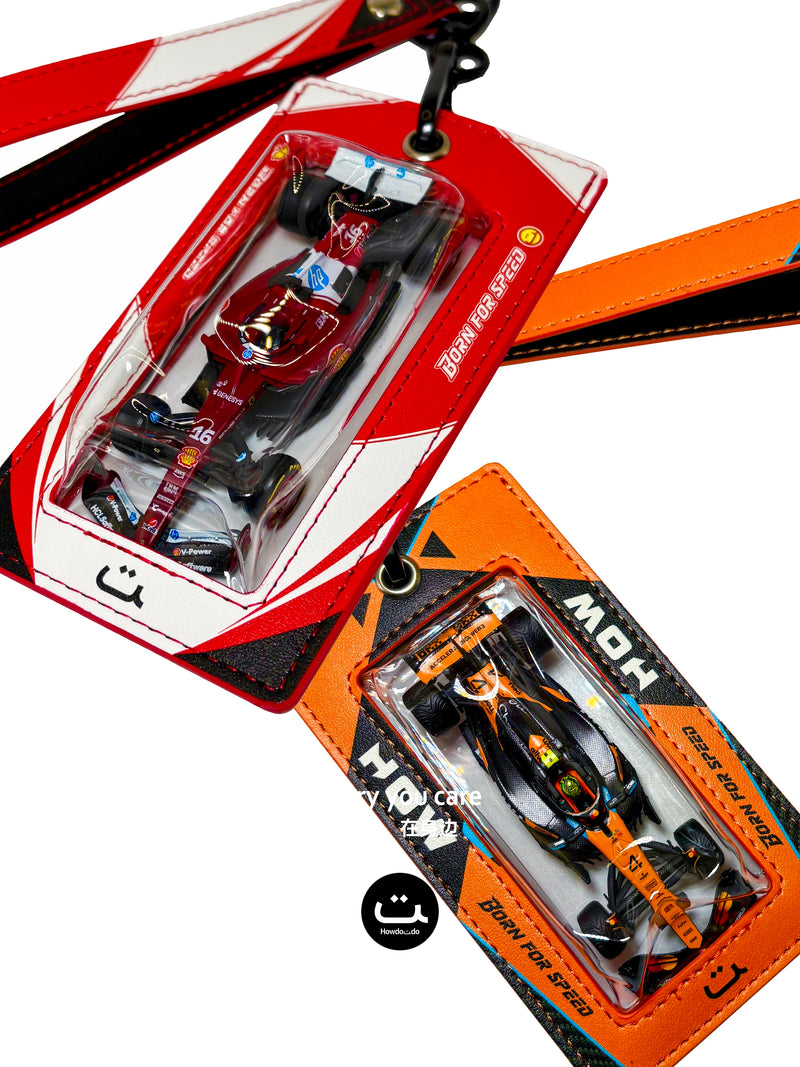 Red Italian Colorway Display Case for 1:64 Diecast blind box collectible
