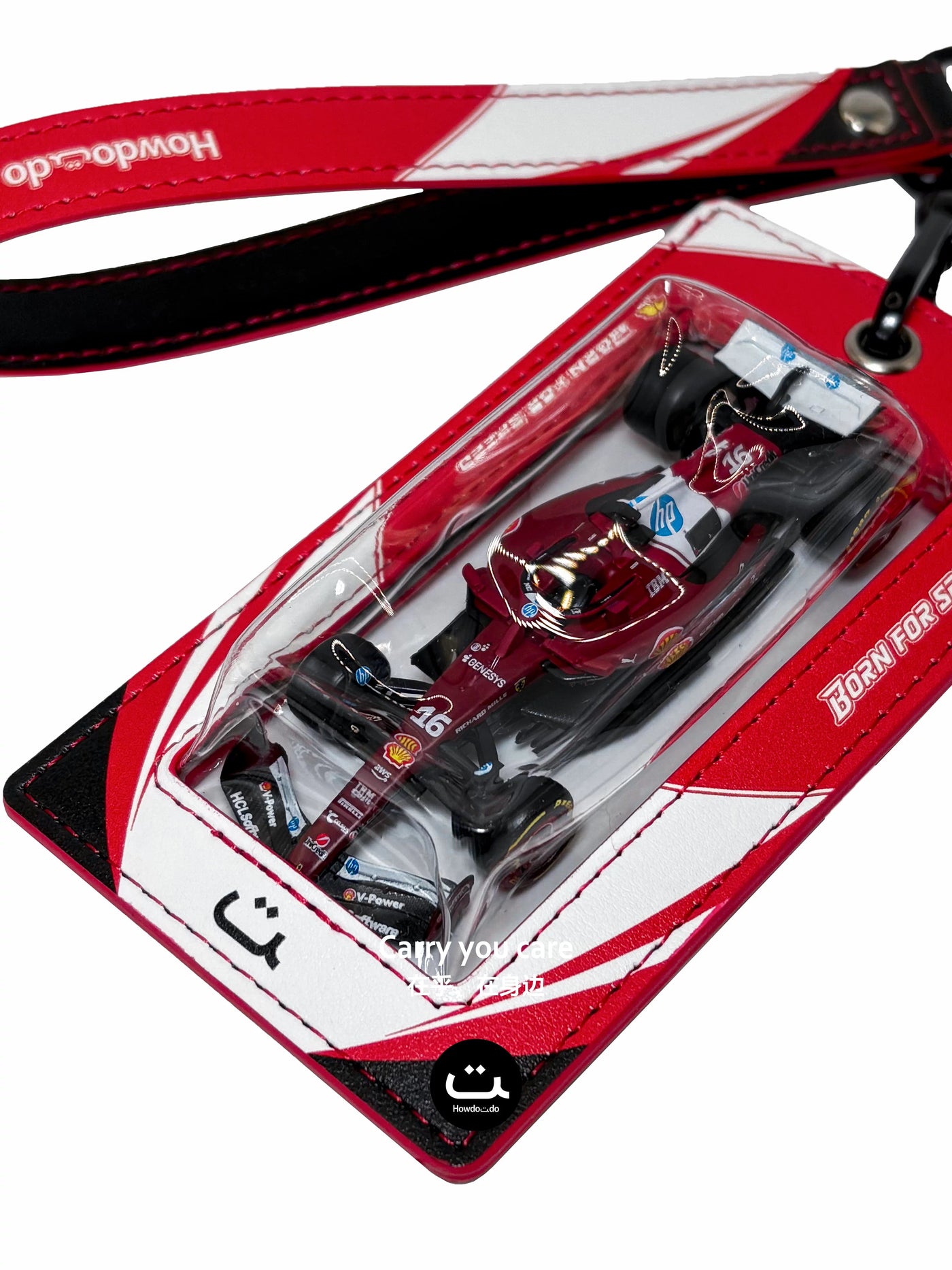 Red Italian Colorway Display Case for 1:64 Diecast