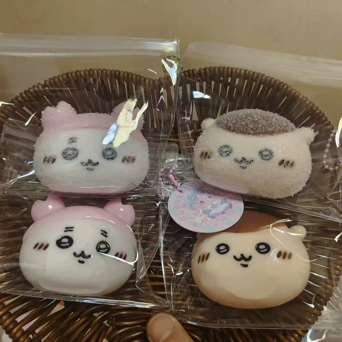 Chestnut Bun Slow-Rise Silicone Squishy