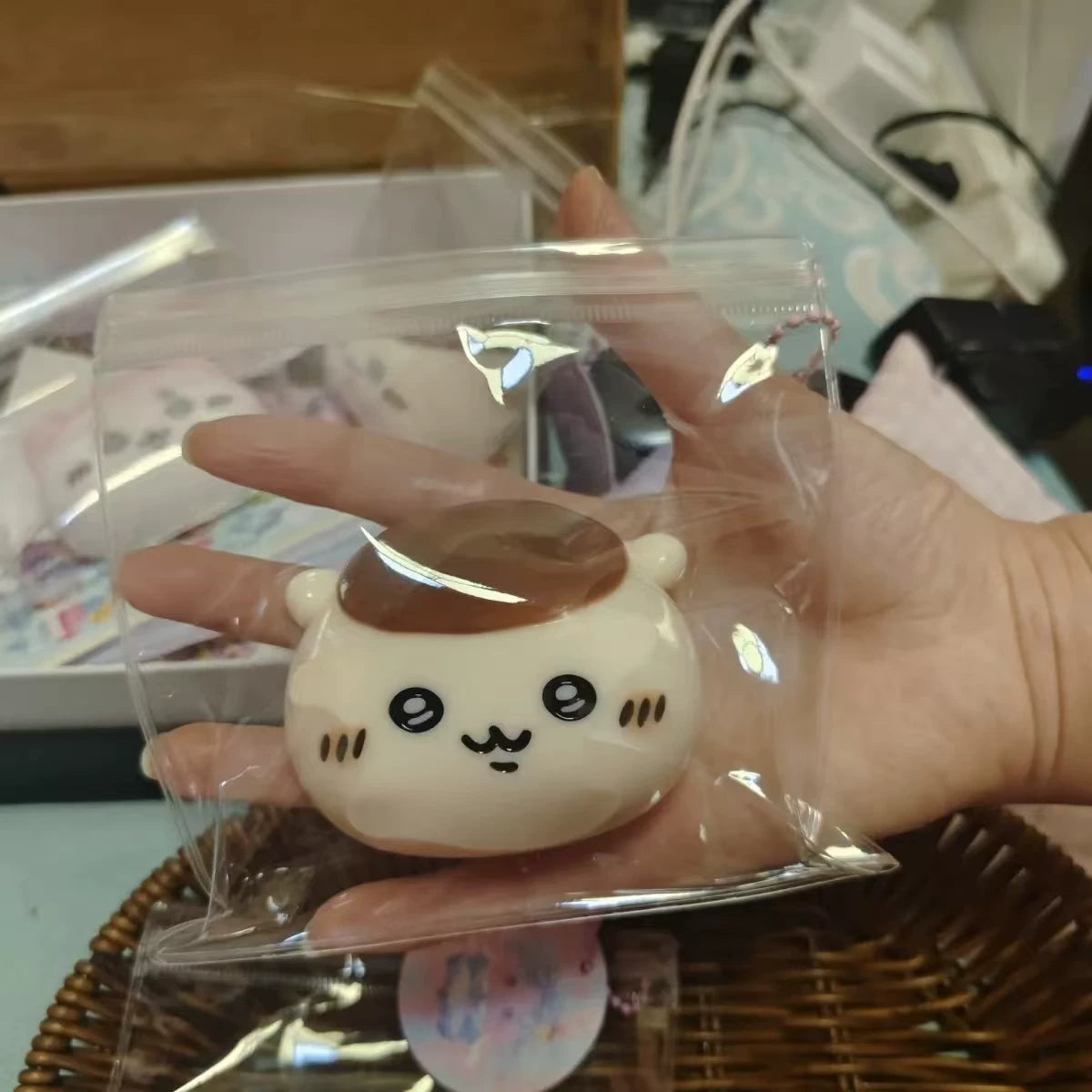 Chestnut Bun Slow-Rise Silicone Squishy