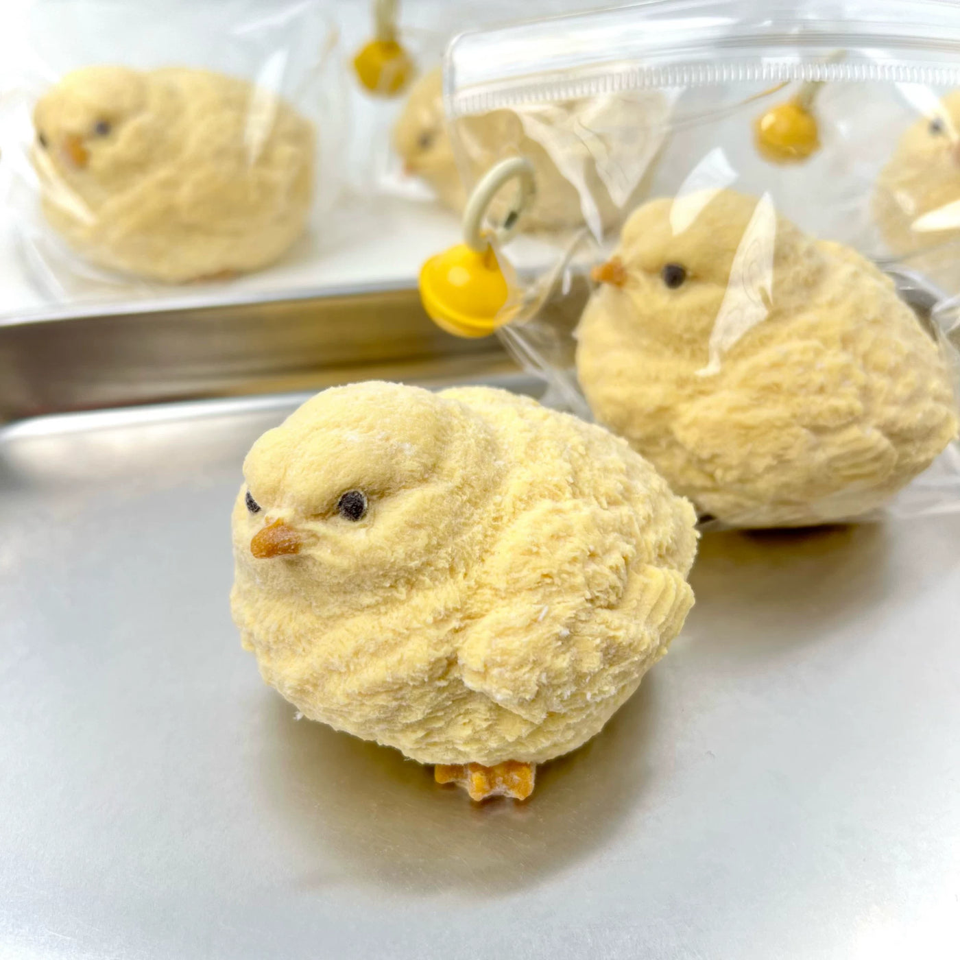 Baby Chick Slow-Rise Silicone Squishy