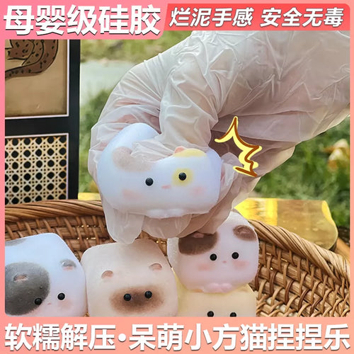 Cube Cat Squishy