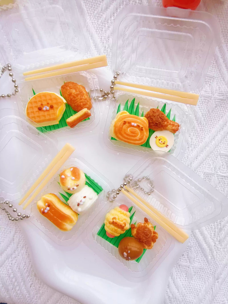 Seal Bento Box Silicone Squishy Set blind box collectible