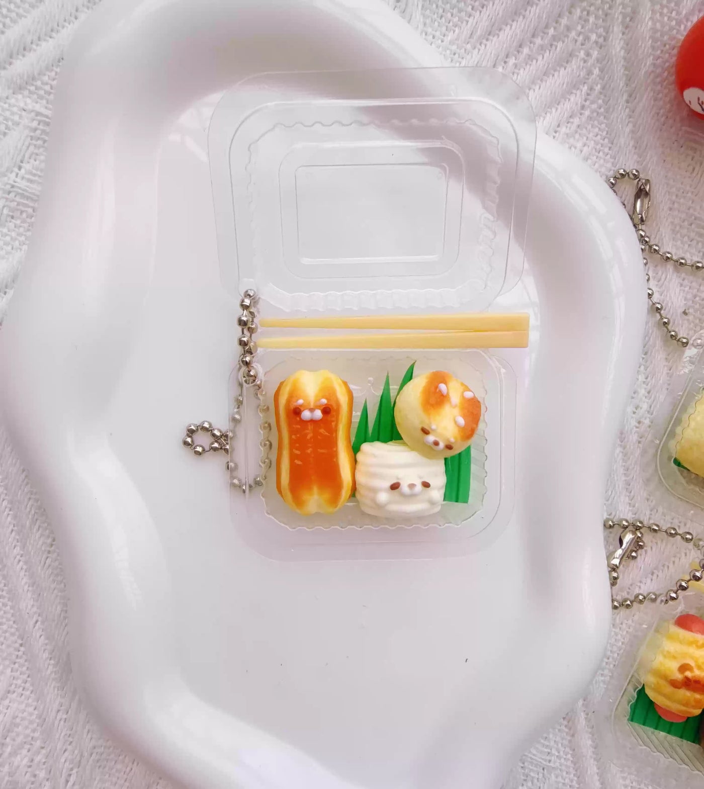 Seal Bento Box Silicone Squishy Set