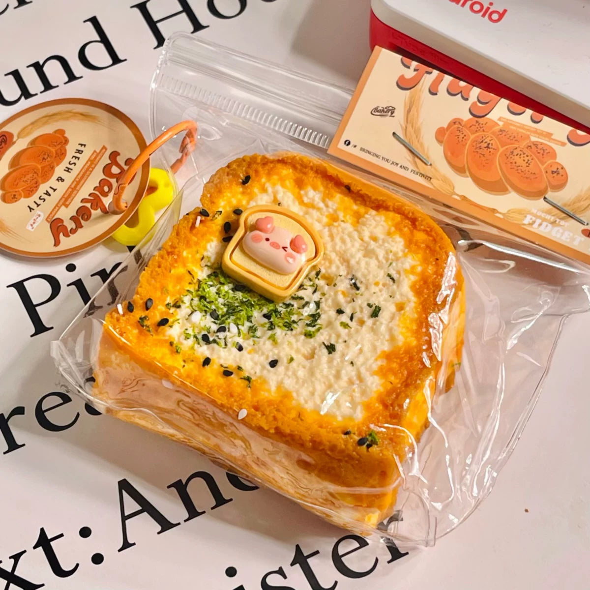 Toast Slow-Rise Silicone Squishy